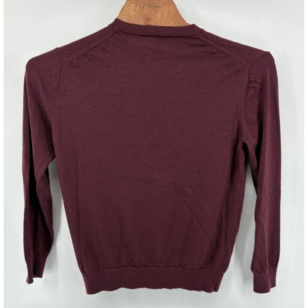Lot Of 2 Banana Republic Men's XL  100% Merino Wool‎ Crewneck Sweater Washable